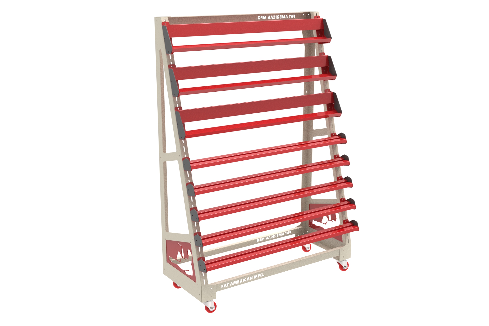 Fat American Manufacturing: FAM Rolling Rack | Brake Press Tooling | 64 ...